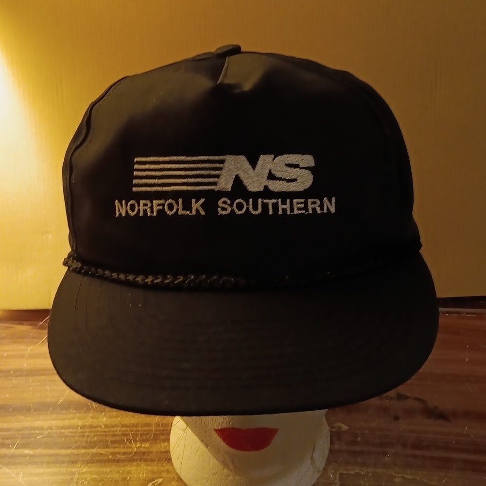 Vintage Norfolk Southern railroad train cap